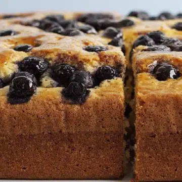 Olive Oil Cake With Blueberries