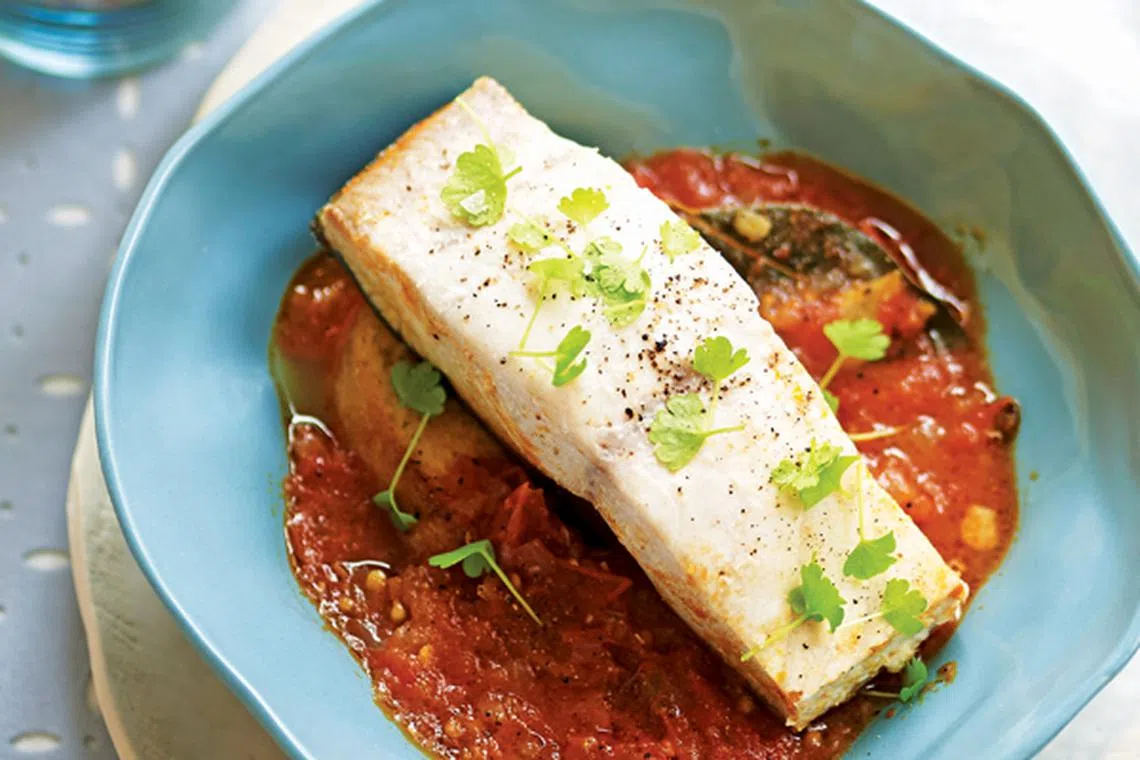 Kingfish With Tomato Sauce - The Singapore Women's Weekly | The ...
