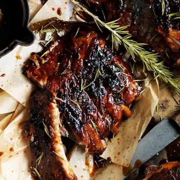 Apple Cider Brined Pork Ribs