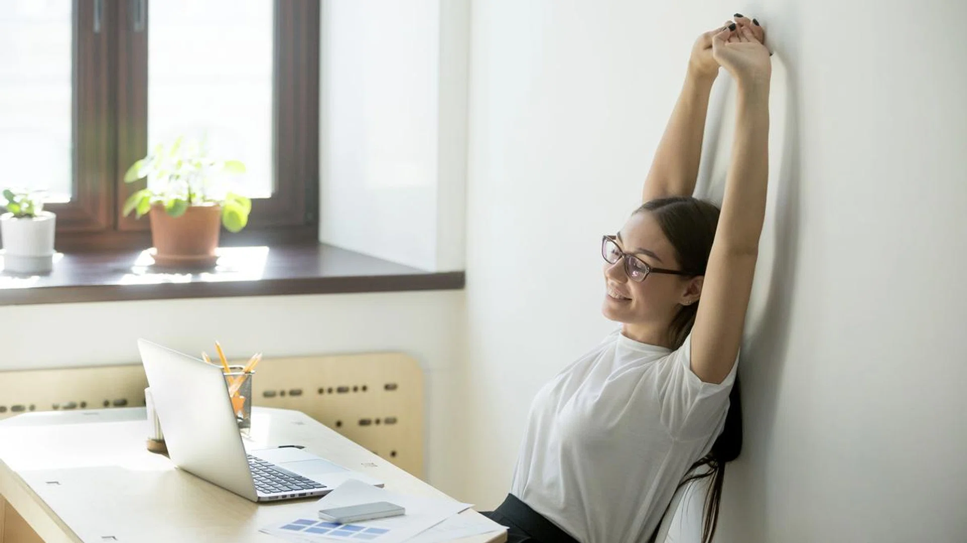 Back stretches to do when working from home
