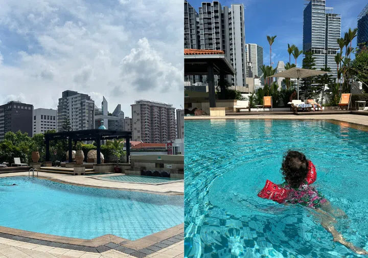 family staycation at intercontinental singapore