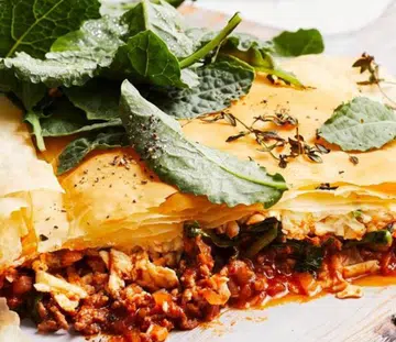 Beef, Haloumi & Spinach Borek