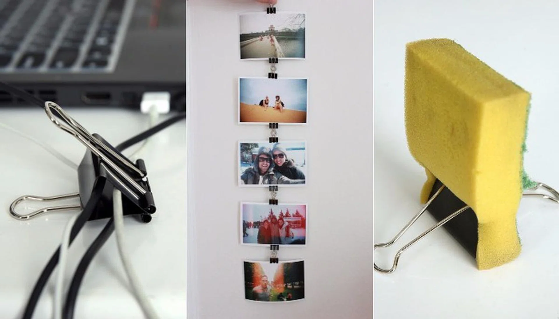 Home Hacks: 15 Life-Changing Ways To Use Binder Clips - The Singapore ...