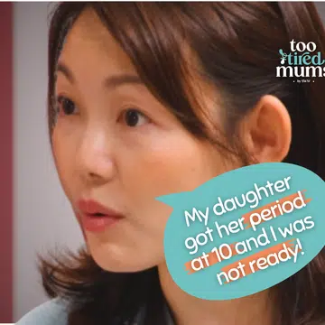 too tired mums x eu yan sang - how to prepare your daughter for her first period