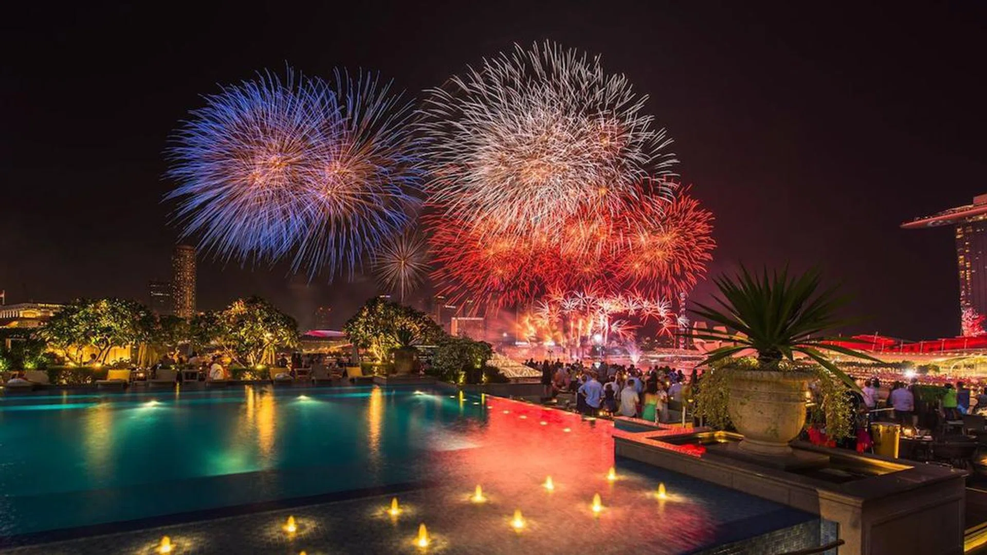 catch national day fireworks from these singapore hotels