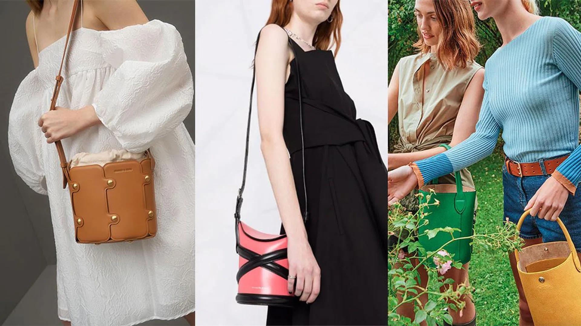 Credit: Charles & Keith, Farfetch, Longchamp