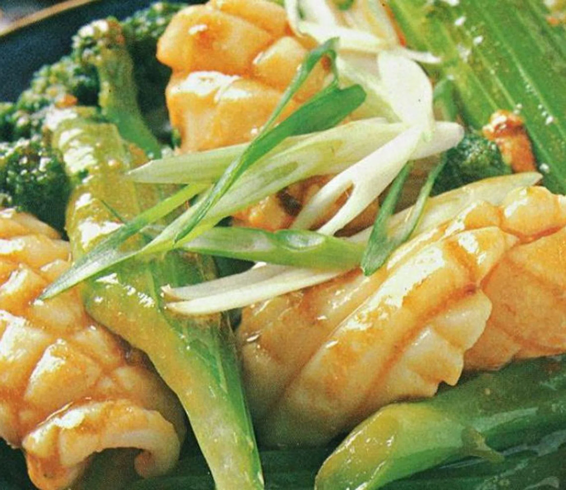 Squid With Broccoli