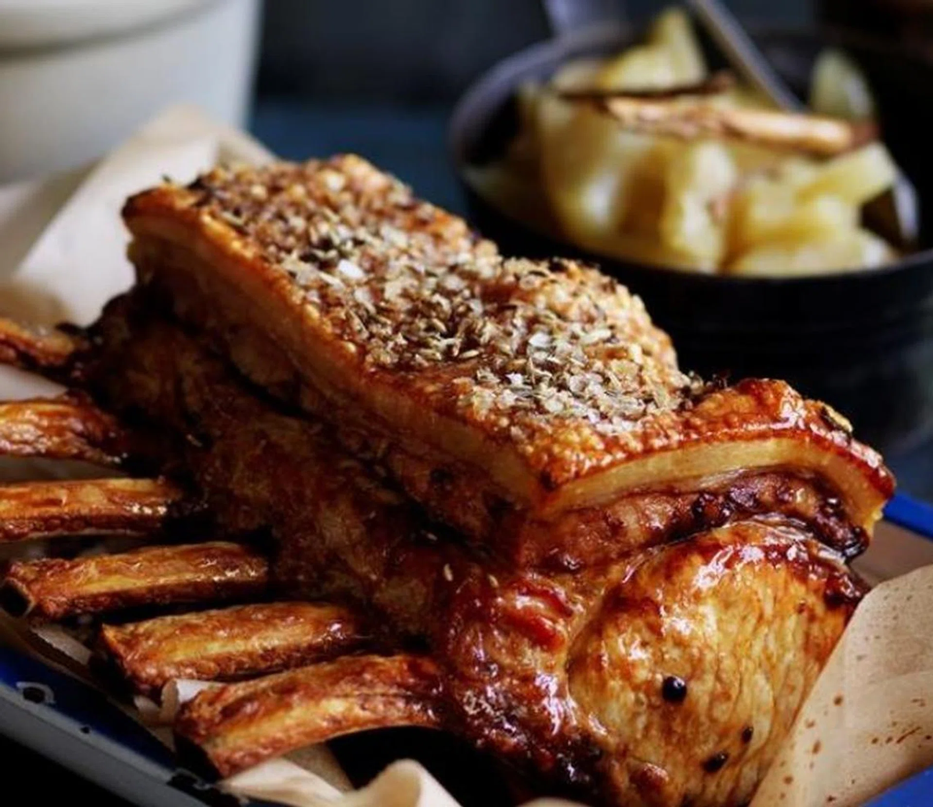 Roast Pork With Apple Sauce