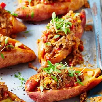 Jacket Sweet Potato Sloppy Joes