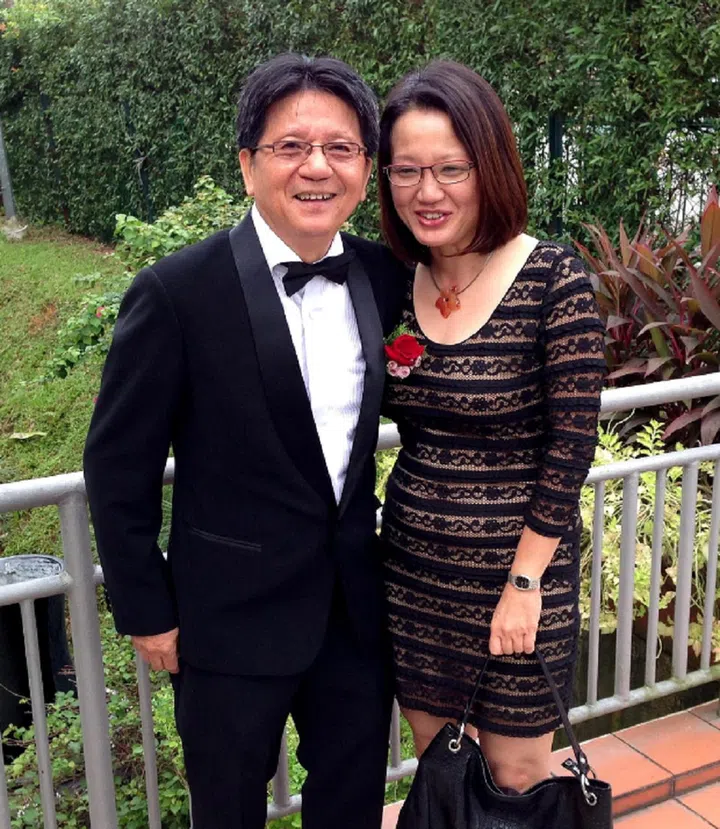 It was in January 2013 at a WP variety concert that love between the two blossomed. Credit: Photo courtesy of Sylvia Lim