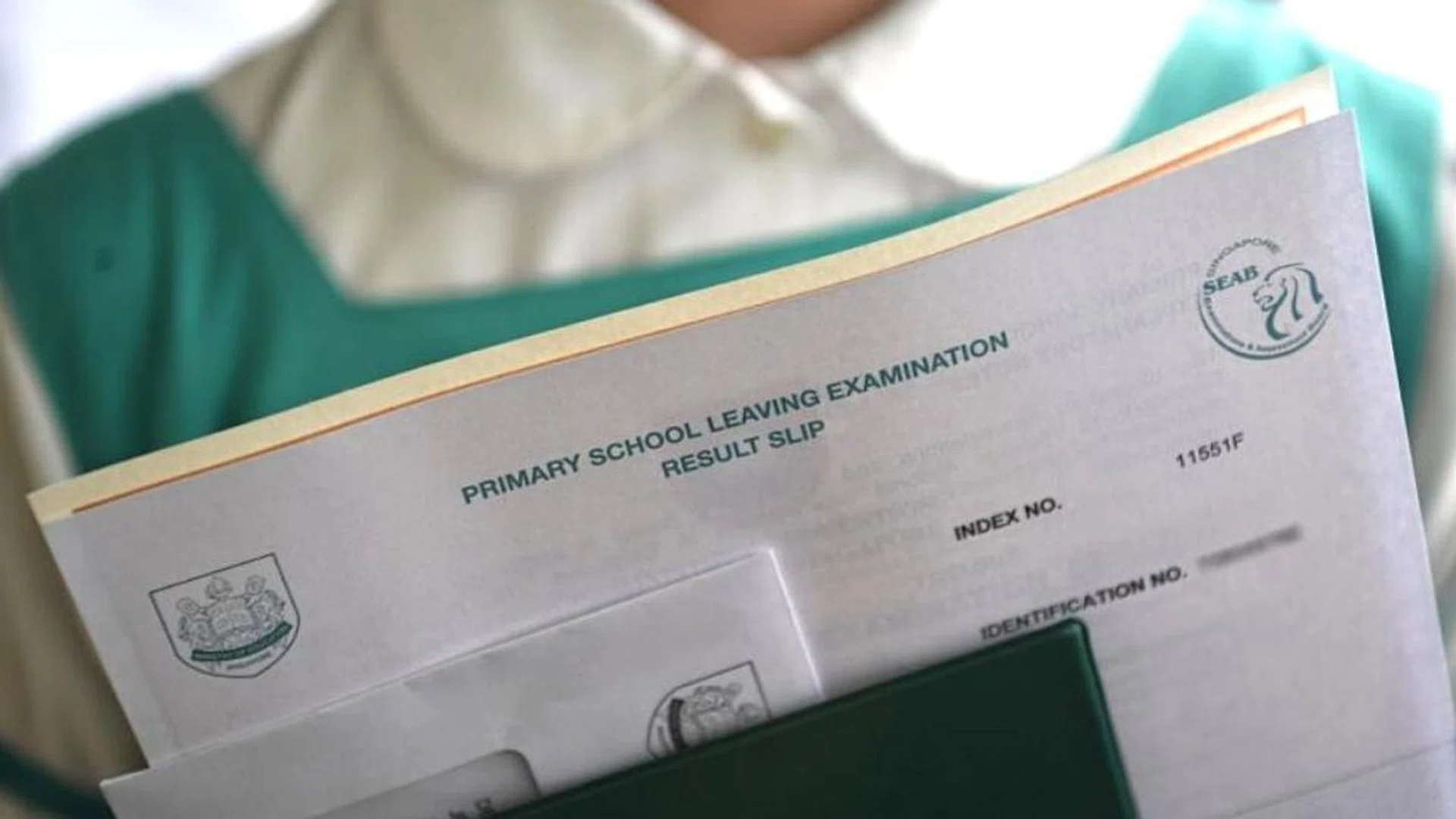 The authorities added that one parent or guardian can accompany each child to collect the results in school. Photo: ST FILE