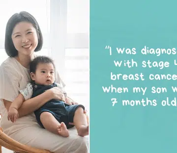 stage 4 breast cancer at 41 - ng su lin