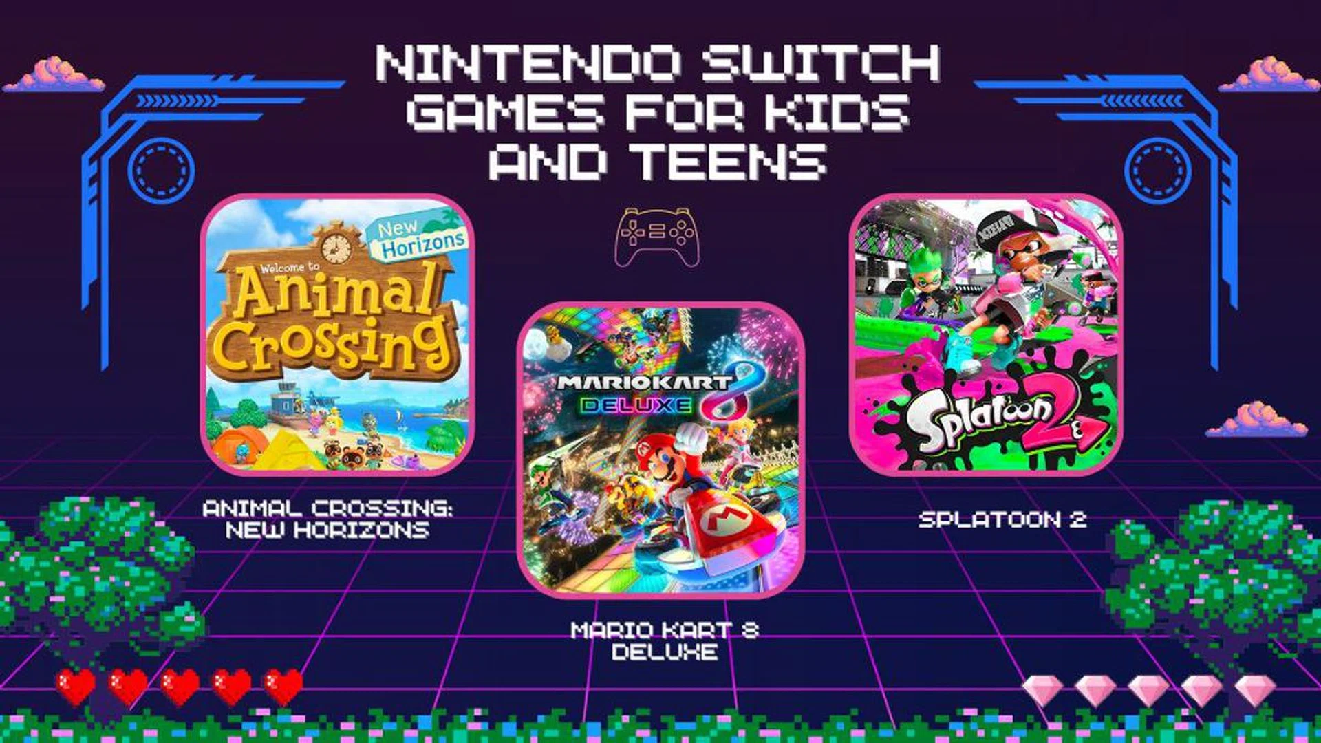 A parents' guide to the perfect Nintendo Switch games for kids and teens (2023)