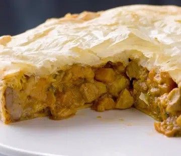 Curried Chicken Pie