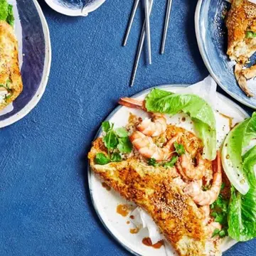 Japanese Omelette Wraps