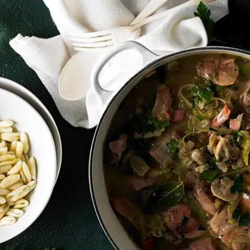 Chicken, Mushroom & Leek Fricassee