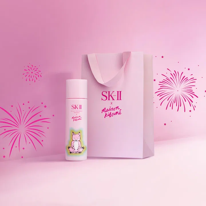 SK-II-X-MAISON-KITSUNÉ-PINK-LIMITED-EDITION-PITERA™-ESSENCE-limited-edition-Chinese-New-Year