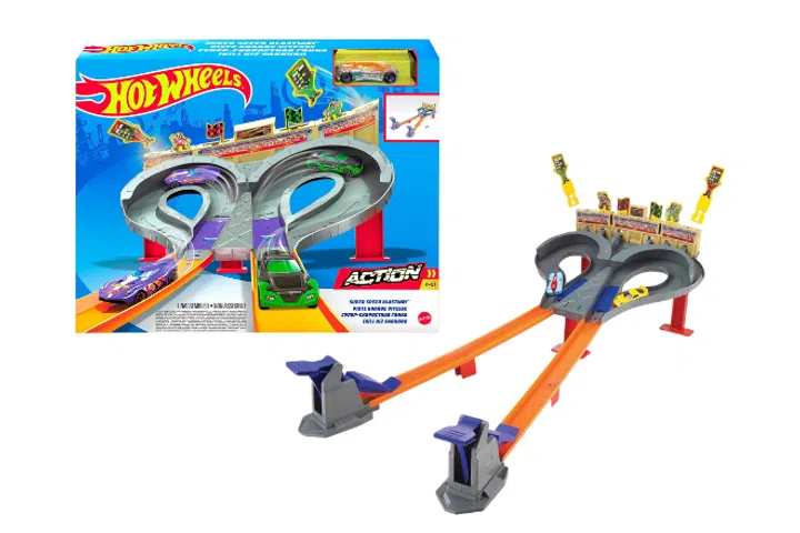 Hot Wheels CDL49 Super Speed Blastway Track Set