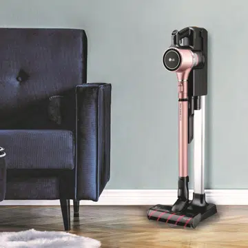 LA A9 lite vacuume cleaner in blossom pink