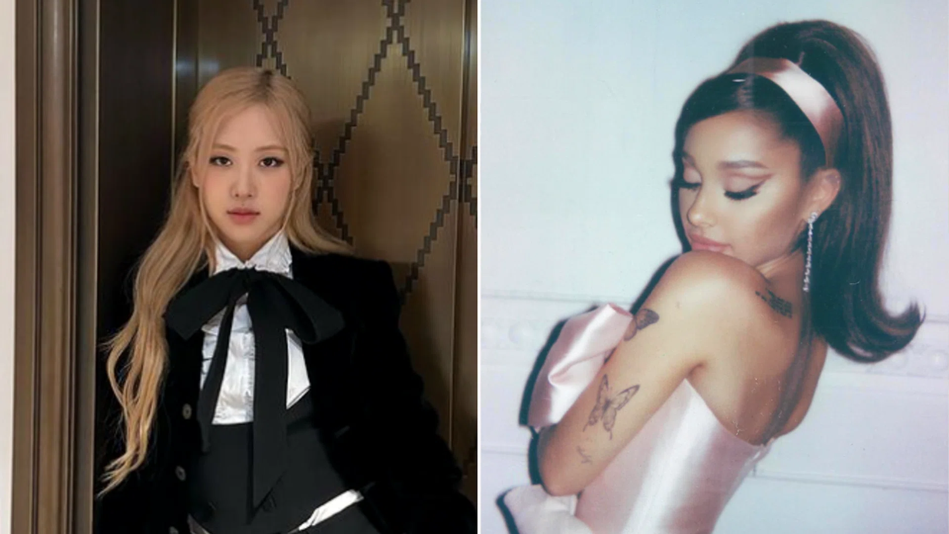 Photos: Instagram/@roses_are_rosie and @arianagrande