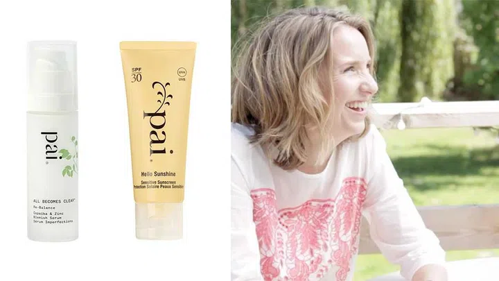 Pai Skincare All Becomes Clear Copaiba & Zinc Blemish Serum ($85), Hello Sunshine: Sensitive Sunscreen SPF 30 ($64), Sarah Brown