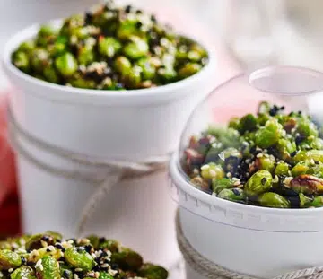 Roasted Sesame Edamame Beans