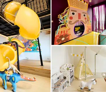 family friendly Airbnbs in Johor bahru with slides, ball pits and tents