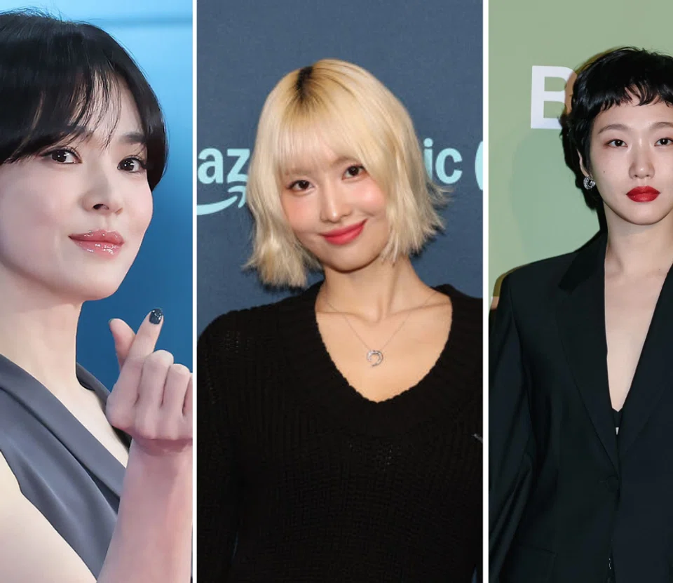 Chic Asian Bob Hairstyles korean celebrities