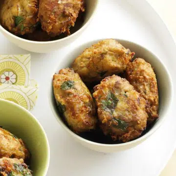 Eggplant Fritters