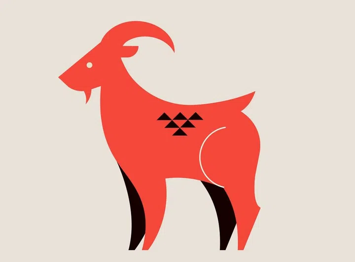 Chinese horoscope zodiac collection, geometric minimalist style. Animals symbols of Chinese New year . Set of mascots: rabbit, dragon, snake, tiger, ox, rat, pig, dog, rooster, monkey, goat, horse. Vector illustrations and concept design