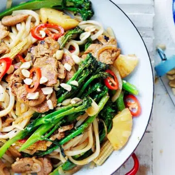 Pineapple Pork Stir-Fry