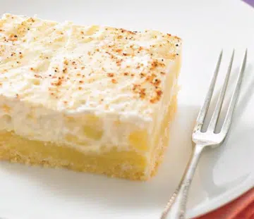 Apple & Sour Cream Slice