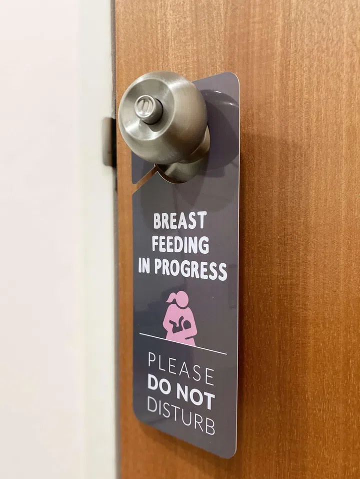 Breastfeeding door