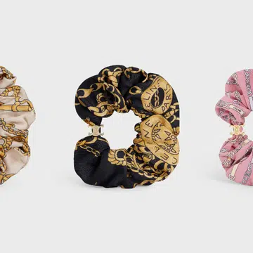Oversized scrunchie