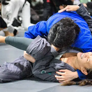 Advanced BJJ female students in a workshop with Marcus Buchecha at Evolve MMA, Singapore