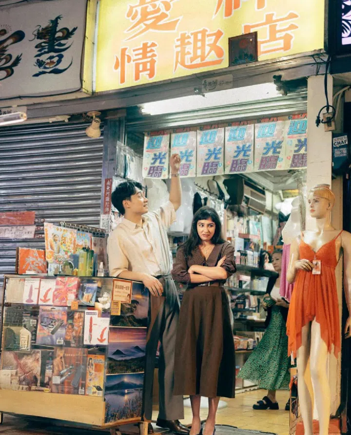 Malaysian YouTuber and food entrepreneur Nigel Ng, better known by his online alter ego Uncle Roger, shared pictures of his engagement photo shoot to fiancee Sabrina in Taiwan. Photo: Karren Kao