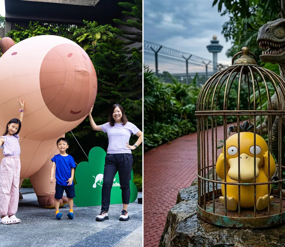 Things to do with kids april 2026 Capy Celebration at River Wonders, Pokemon Tour at Changi Jurassic Mile