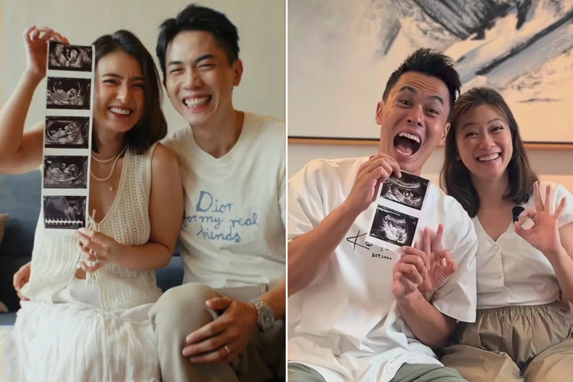 hong ling nick teo celebs with babies 2026 adrian ang