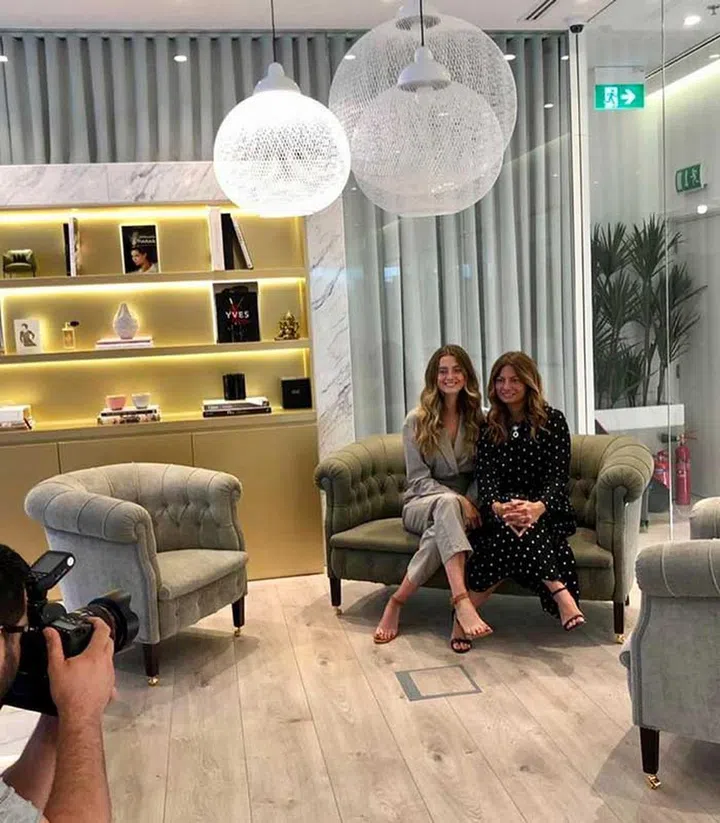 Jenny with her daughter, Taylor Frankel