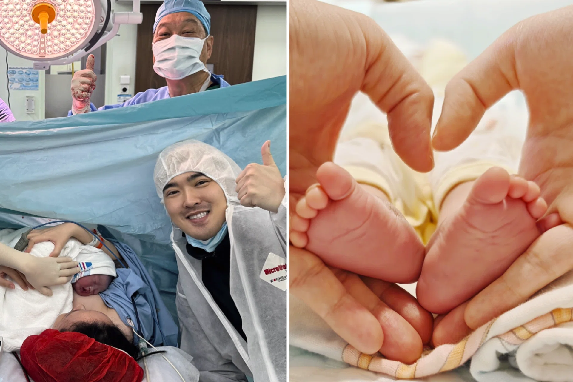 Lee Teng and wife Gina Lin welcome baby boy after miscarriage