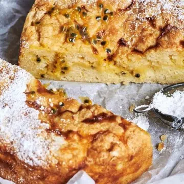 Passionfruit Curd Teacake