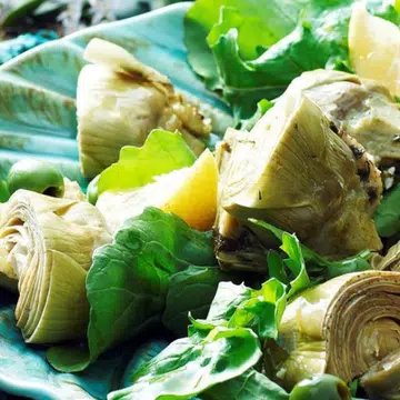 Roman Style Artichokes