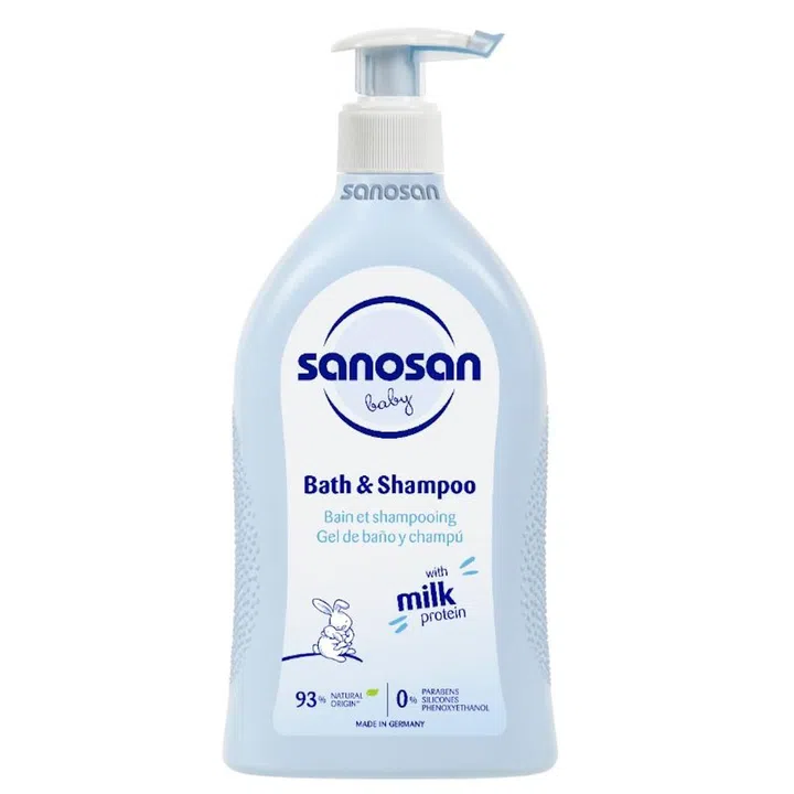 Best Hair And Body Wash For Babies And Young Kids Sanosan Baby Bath & Shampoo