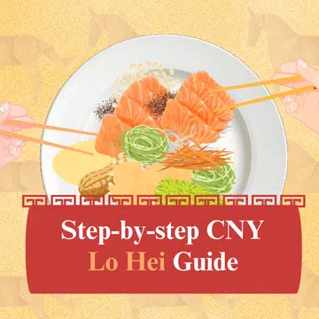 cny lohei yusheng steps