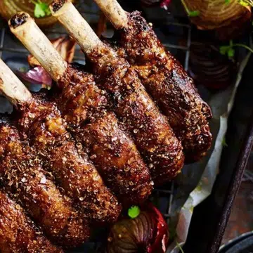Beef Rib Roast With Spiced Salt