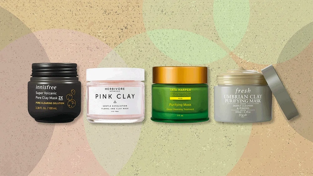 Clay mask for oily skin