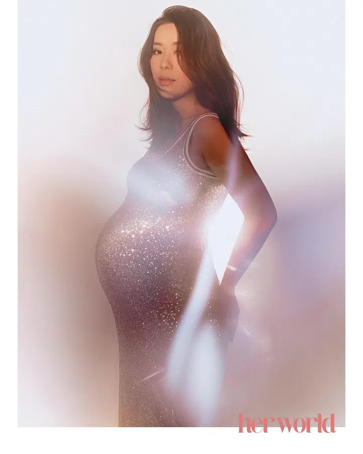 Sequinned maxi dress, Longchamp
