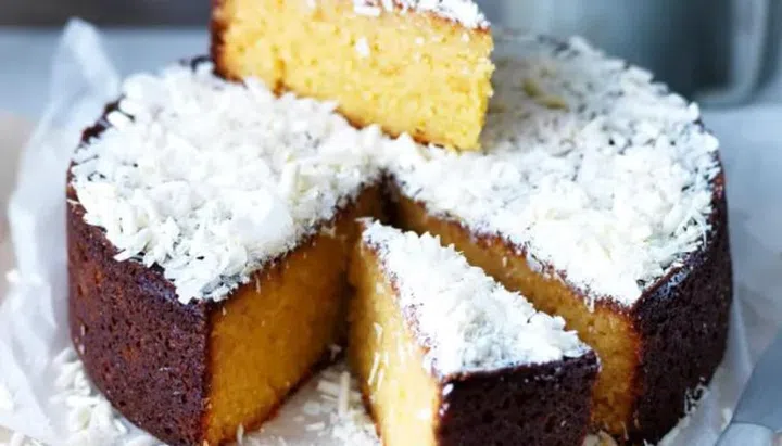 Flourless Orange & White Chocolate Cake