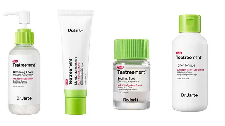 On Mar 11, Dr. Jart+ will be launching a brand new five-piece tea tree oil series called the "Ctrl A Teatreement" in Singapore.