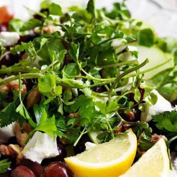 Grape & Apple Salad With Goat's Cheese